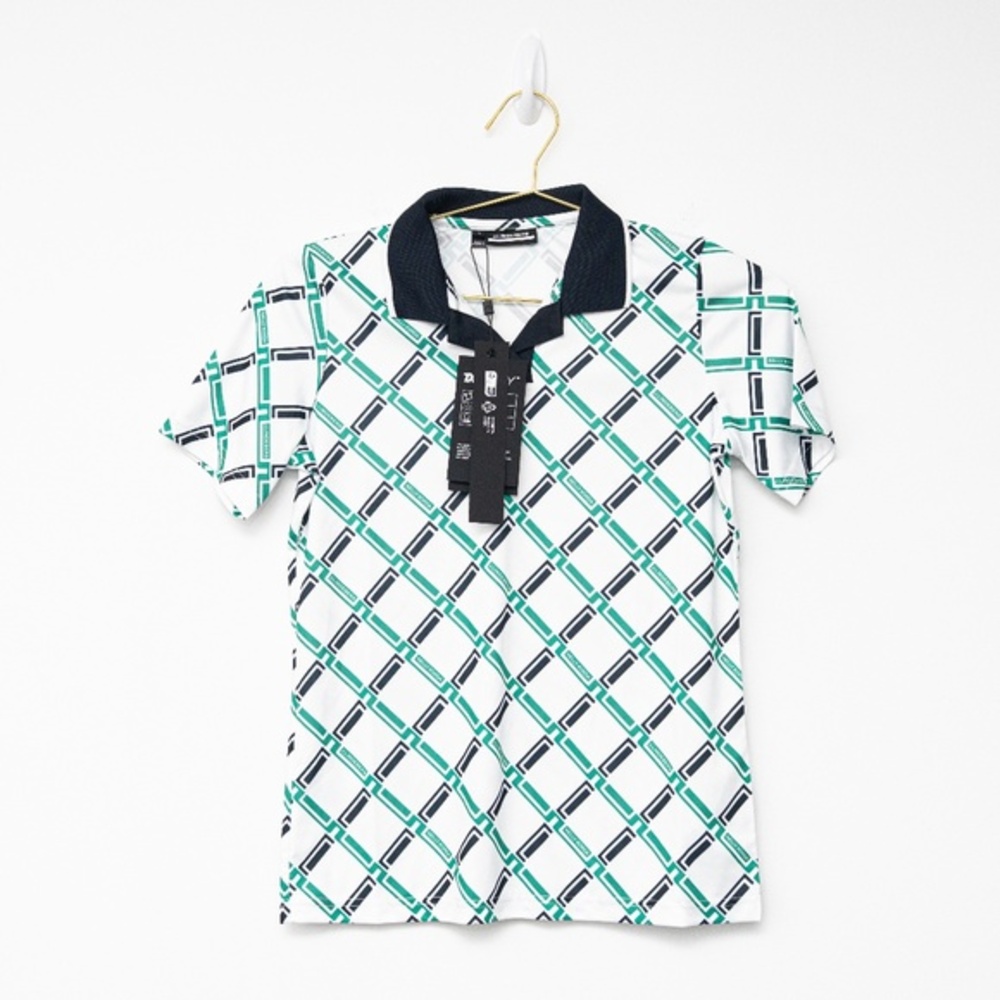 J.Lindeberg‎ - Nelly Korda High Rise Print Golf Polo